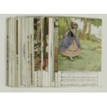 Children, Nursery Rhymes by various good artists, nice selection, needs viewing (approx 24 cards)