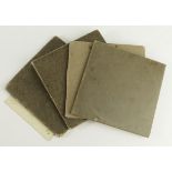WW1 Plaque Folders x4, and Buckingham Palace letter x1.