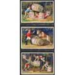 Liebig, S140 Children's Games III (French issue) complete set in page G - VG, cat value £200