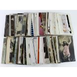 Children postcards inc tasteful nude, noted novelty eyes. (approx 110 cards)
