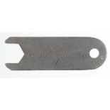 German dagger spanner for securing the top nuts on SS SA and NSFK daggers maker marked.