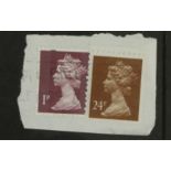 GB - postal forgery Machin 24p stamp produced in 1993 to defraud the PO, commercially used and