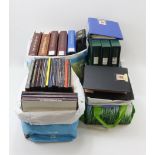 GB - large collection with c1970-2000 material in albums, 1984-2000 Year Books, Pres Packs from