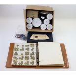 GB & World Coins in a box and two albums. Includes silver. Heavy. (Buyer collects)