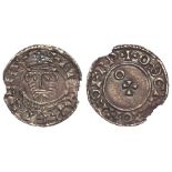 Anglo-Saxon silver penny of Edward the Confessor, Facing Bust / Small Cross type, S.1183, 1.03g.