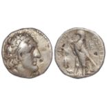 Ancient Greek: Ptolemy II of the Kingdom of Egypt, silver tetradrachm of Tyre, wt. 13.8g. with