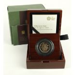 Fifty Pence 2020 Gold proof Piedfort "Withdrawal from the EU" FDC boxed with certificate