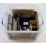 GB & World Coins, Crowns & Sets, a stacker box full of material, silver noted. (Heavy, buyer