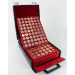 GB Coins, collection in an 8-tray case, includes over £98 of decimal commemoratives from