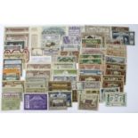 Austrian Notgeld issues (116), 1920's small size emergency private issues from Austrian towns/