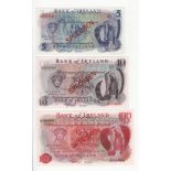 Northern Ireland, Bank of Ireland (3), a set of SPECIMEN notes comprising 100 Pounds, 10 Pounds