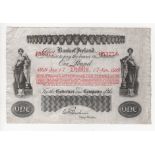 Bank of Ireland 1 Pound dated 17th January 1919, scarce UNRECORDED date in Paper Money of Ireland,