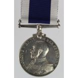 Naval LSGC Medal GV named (M36366 G W Mardell R.P.O. HMS Pembroke). With research. Born Peckham,