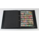 British Commonwealth range on hagners in black binder, well filled, some duplication. Includes