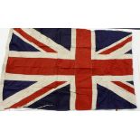 British Union Jack, multi piece made, WD stamped and 1943 dated, service wear