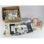 Box of loose World material, a very varied mix (box within a box). Buyer collects