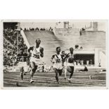 Jesse Owens, Olympics 1936, postally used at time, some creasing (1)