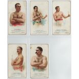 Allen & Ginter (U.S.A.) - The World's Champions, 1888, Pugilists, Jimmy Carroll, Joe Lannon, Jake