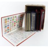 Europe stamps accumulation in 8 stockbooks/albums inc Germany (and DDR), Hungary, Italy, Poland,