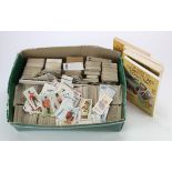 Box of odds Cigarette Cards, large qty. (approx 2500)