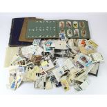 Box containing a quantity of cards, sets, part sets & odds, cigarette, trade & silk issues, better