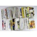 Comic, small box housing original selection, various artists (approx 143 cards)