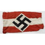 German Hitler youth flag 1939 dated approx. size 3x5 feet.
