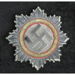 German Deutches Kreuz in Gold in fitted case, maker marked pin (No.1 Deschler & Sohn) with age