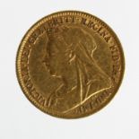 Half Sovereign 1895 GF