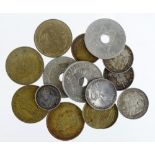 British West Africa (15) assortment including silver, mixed grade.