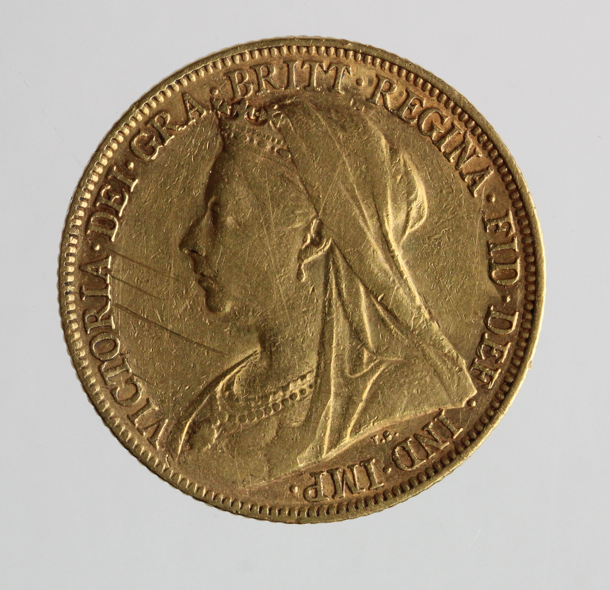 Sovereign 1899M, Melbourn Mint, Australia, VF, scratches.
