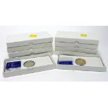 British Commonwealth Silver Proofs (10) from the Queen Elizabeth the Queen Mother Centenary
