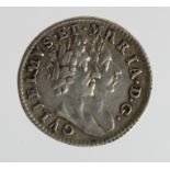 Maundy Fourpence 1689, GV below bust, VF