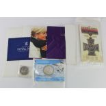 GB & Channel Islands silver and base commemoratives (9 items or sets / 13 coins) 2003-2006; noted
