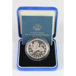 Macau Year of the Dragon silver proof 100 Patacas 2000 aFDC cased with cert.