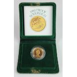 Sovereign 1980 Proof aFDC cased as issued