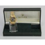 Ladies 18ct Rolex Oyster Datejust. Model 6916/8. On a 18ct Rolex Jubilee bracelet. Watch working