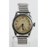 Gents stainless steel cased Longines "Tres Tacche" wristwatch. Family owned since new (purchased