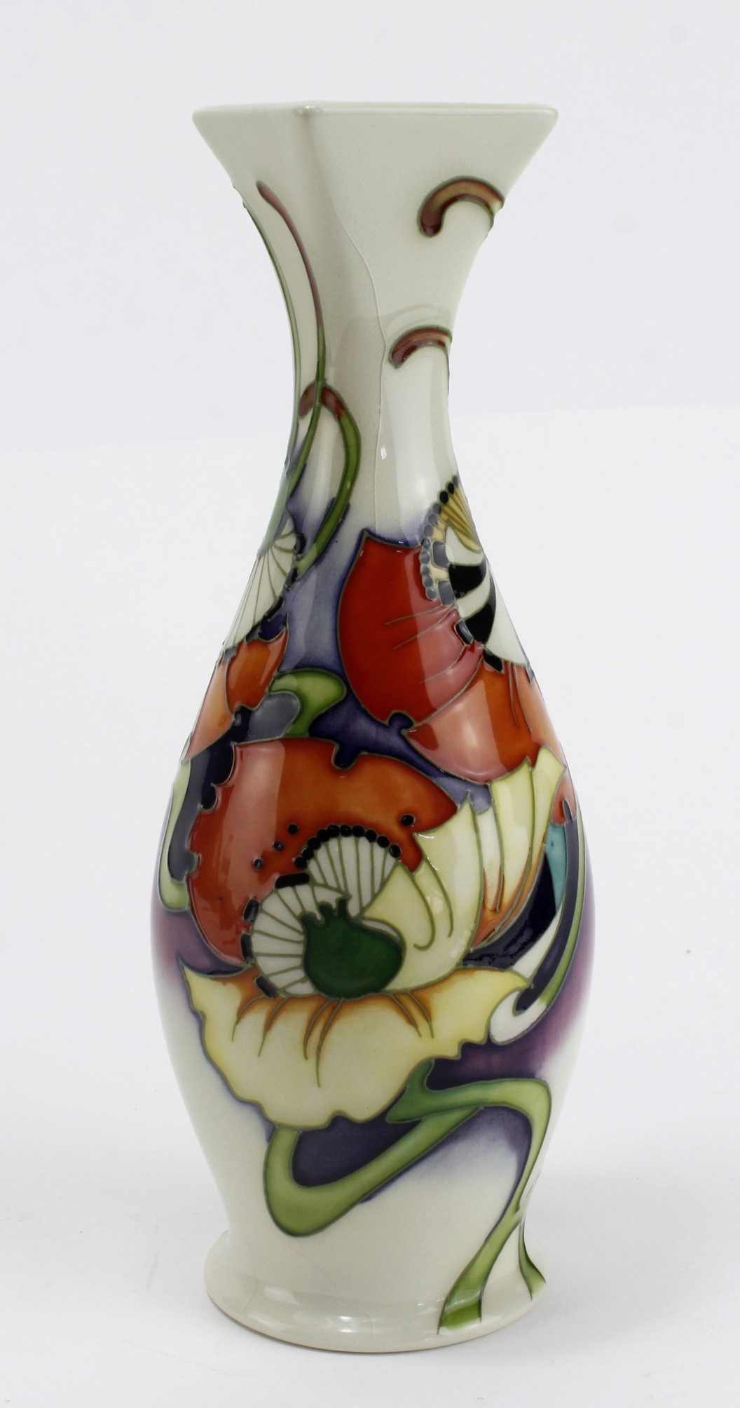 Moorcroft "Demeter" vase signed Emma Bosson M.C.C. 2008. Height 22cm approx. 1st quality.