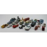 Dinky & Corgi. A collection of approximately twenty-one Dinky and Corgi models, including The