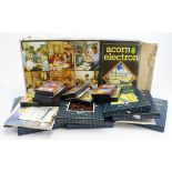 Acorn Electron computer, contained in original box, together with various cassettes, booklets