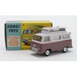 Corgi Toys, no. 420 'Ford Thames Airborne Caravan' (two tone lilac), contained in original box