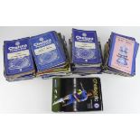 Chelsea - a vast unsorted collection of programmes wide range of decades, many 1950's & 1960's