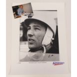 F1 Interest. A signed limited edition Sporting Masters poster of Sterling Moss, 1960 No. 262/500.