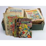 Comics. A collection of approximately 180 comics, circa 1960s, including Valiant, Beano, Dandy,