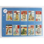 Cope - Flags, Arms & Types of Nations, (Numbered), complete set in pages, G - VG, cat value £240