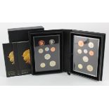 Proof Set 2015 "definitives" (16 coins) FDC cased with certs and sleeve.