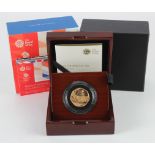 Fifty Pence 2016 "Team GB" gold Proof aFDC (misty toning reverse). Boxed as issued