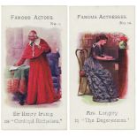Taddy - Famous Actors / Famous Actresses, complete set in pages, VG, cat value £625
