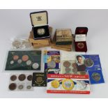 GB & World Coins, Commemoratives & Sets including silver, noted D-Day silver proof 50p FDC cased